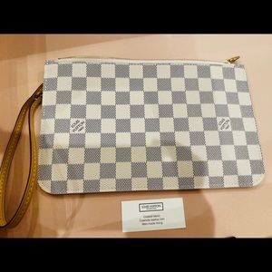 New Louis Vuitton Damier Azur pouchette